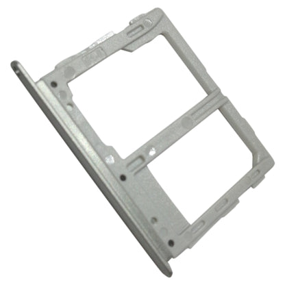For Galaxy Tab S3 9.7 / T825 (3G Version) SIM Card Tray + Micro SD Card Tray (Silver) - Card Tray by buy2fix | Online Shopping UK | buy2fix