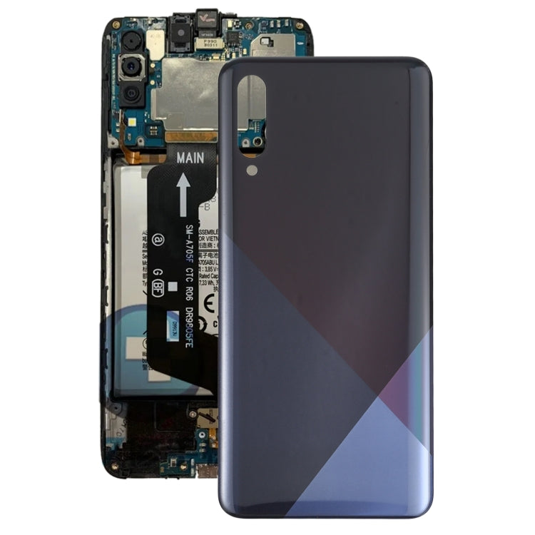 For Samsung Galaxy A30s Battery Back Cover (Black) - Back Cover by buy2fix | Online Shopping UK | buy2fix