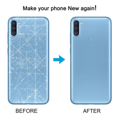 For Samsung Galaxy A11 SM-A115F Back Cover with Camera Lens Cover(Red) - Back Cover by buy2fix | Online Shopping UK | buy2fix