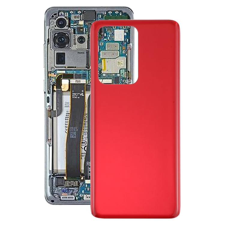 For Samsung Galaxy S20 Ultra Battery Back Cover (Red) - Back Cover by buy2fix | Online Shopping UK | buy2fix