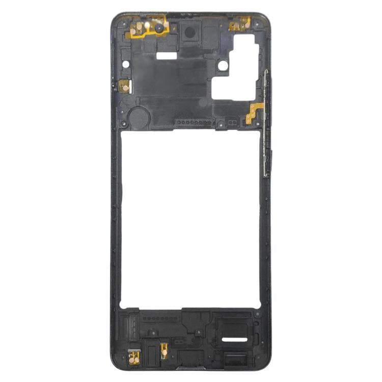 For Samsung Galaxy A51  Middle Frame Bezel Plate (Black) - Frame Bezel Plate by buy2fix | Online Shopping UK | buy2fix