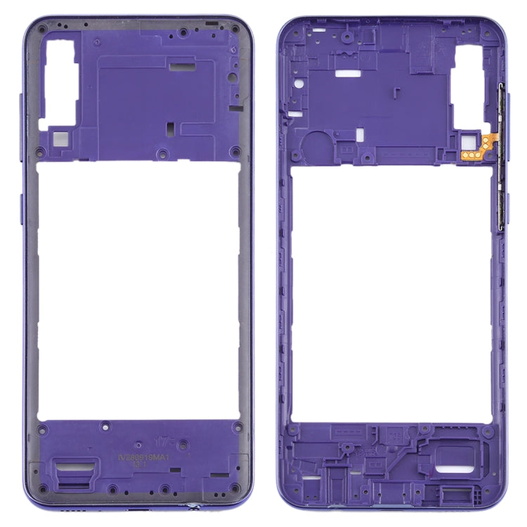 For Samsung Galaxy A30s  Middle Frame Bezel Plate (Dark Blue) - Frame Bezel Plate by buy2fix | Online Shopping UK | buy2fix