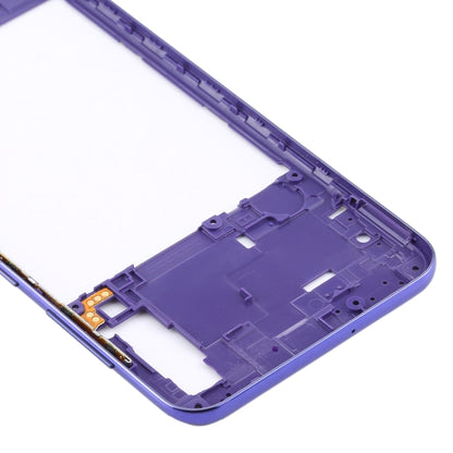For Samsung Galaxy A30s  Middle Frame Bezel Plate (Dark Blue) - Frame Bezel Plate by buy2fix | Online Shopping UK | buy2fix