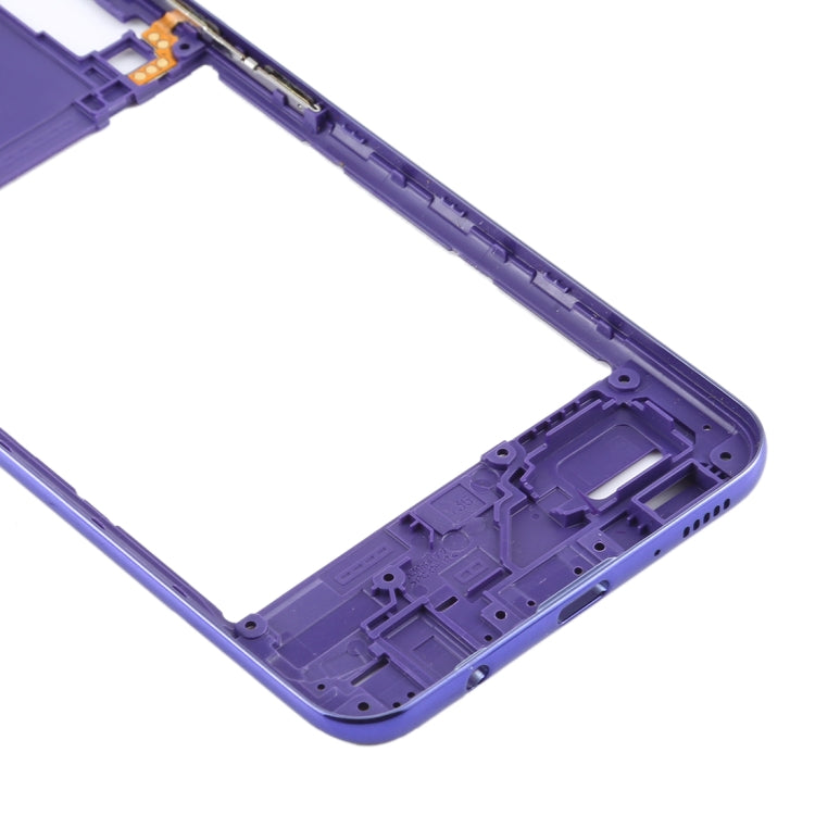 For Samsung Galaxy A30s  Middle Frame Bezel Plate (Dark Blue) - Frame Bezel Plate by buy2fix | Online Shopping UK | buy2fix