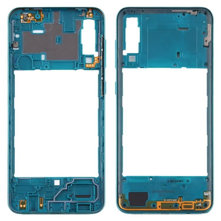 For Samsung Galaxy A30s Middle Frame Bezel Plate (Green) - Frame Bezel Plate by buy2fix | Online Shopping UK | buy2fix
