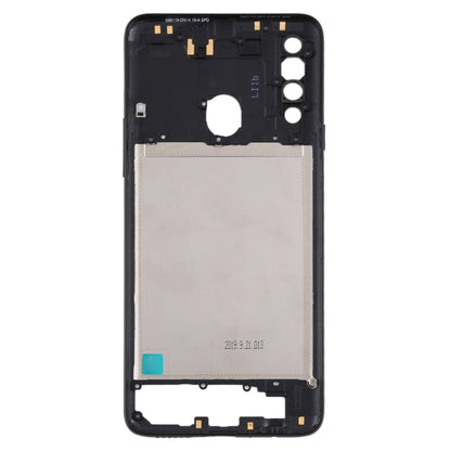 For Samsung Galaxy A20s  Middle Frame Bezel Plate (Black) - Frame Bezel Plate by buy2fix | Online Shopping UK | buy2fix