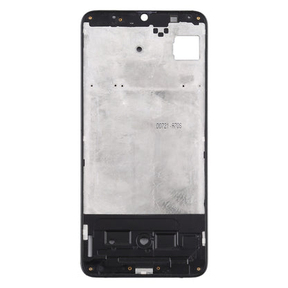 For Samsung Galaxy A70s  Front Housing LCD Frame Bezel Plate (Black) - Frame Bezel Plate by buy2fix | Online Shopping UK | buy2fix