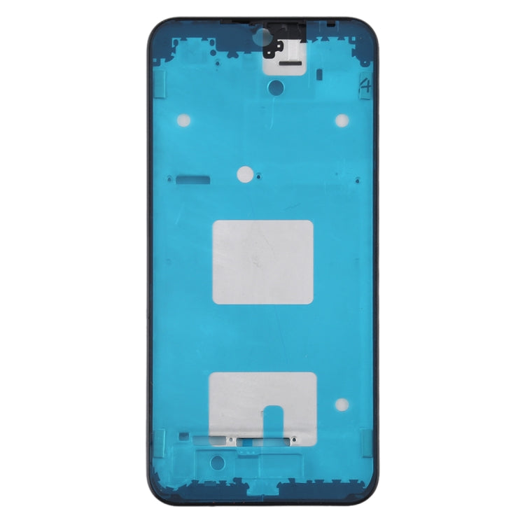 For Samsung Galaxy A01  Front Housing LCD Frame Bezel Plate (Black) - Frame Bezel Plate by buy2fix | Online Shopping UK | buy2fix