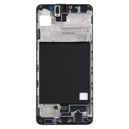 For Samsung Galaxy A51  Front Housing LCD Frame Bezel Plate (Black) - Frame Bezel Plate by buy2fix | Online Shopping UK | buy2fix