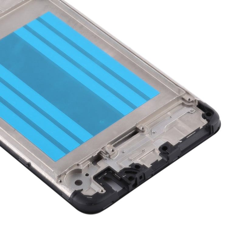 For Samsung Galaxy A20s Front Housing LCD Frame Bezel Plate (Black) - Frame Bezel Plate by buy2fix | Online Shopping UK | buy2fix