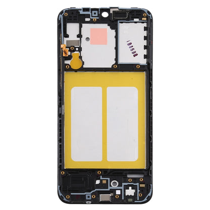 For Samsung Galaxy A10e Front Housing LCD Frame Bezel Plate (Black) - Frame Bezel Plate by buy2fix | Online Shopping UK | buy2fix
