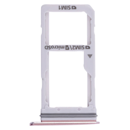 For Galaxy S7 Edge 2 SIM Card Tray / Micro SD Card Tray (Pink) - Card Tray by buy2fix | Online Shopping UK | buy2fix