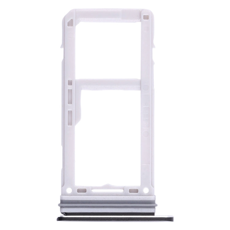 For Galaxy S8 / S8+ 2 SIM Card Tray / Micro SD Card Tray (Black) - Card Tray by buy2fix | Online Shopping UK | buy2fix