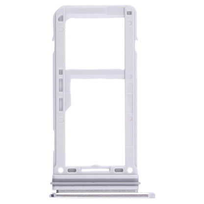 For Galaxy S8 / S8+ 2 SIM Card Tray / Micro SD Card Tray (Silver) - Card Tray by buy2fix | Online Shopping UK | buy2fix