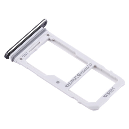 For Galaxy Note 8 2 SIM Card Tray / Micro SD Card Tray (Black) - Card Tray by buy2fix | Online Shopping UK | buy2fix