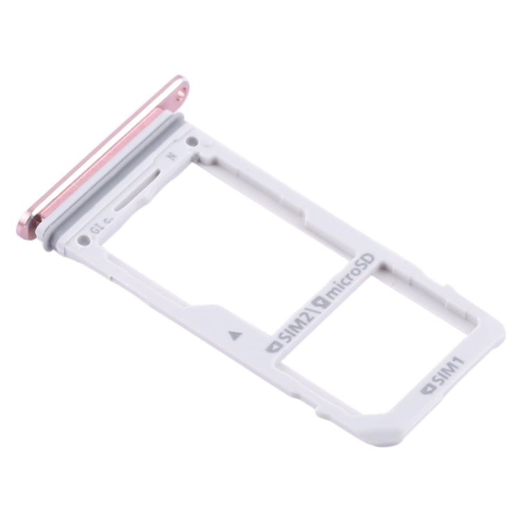 For Galaxy Note 8 2 SIM Card Tray / Micro SD Card Tray (Pink) - Card Tray by buy2fix | Online Shopping UK | buy2fix