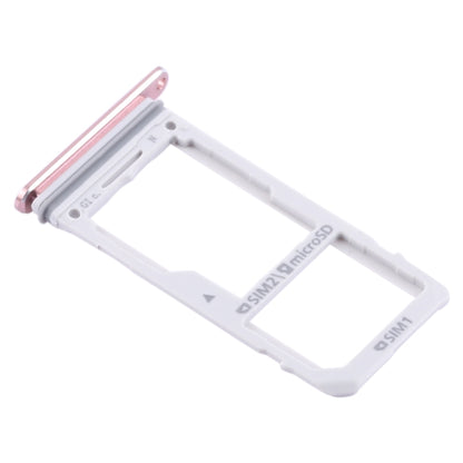 For Galaxy Note 8 2 SIM Card Tray / Micro SD Card Tray (Pink) - Card Tray by buy2fix | Online Shopping UK | buy2fix