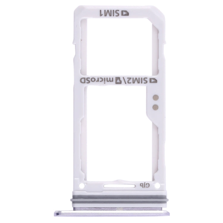 For Galaxy Note 8 2 SIM Card Tray / Micro SD Card Tray (Grey) - Card Tray by buy2fix | Online Shopping UK | buy2fix