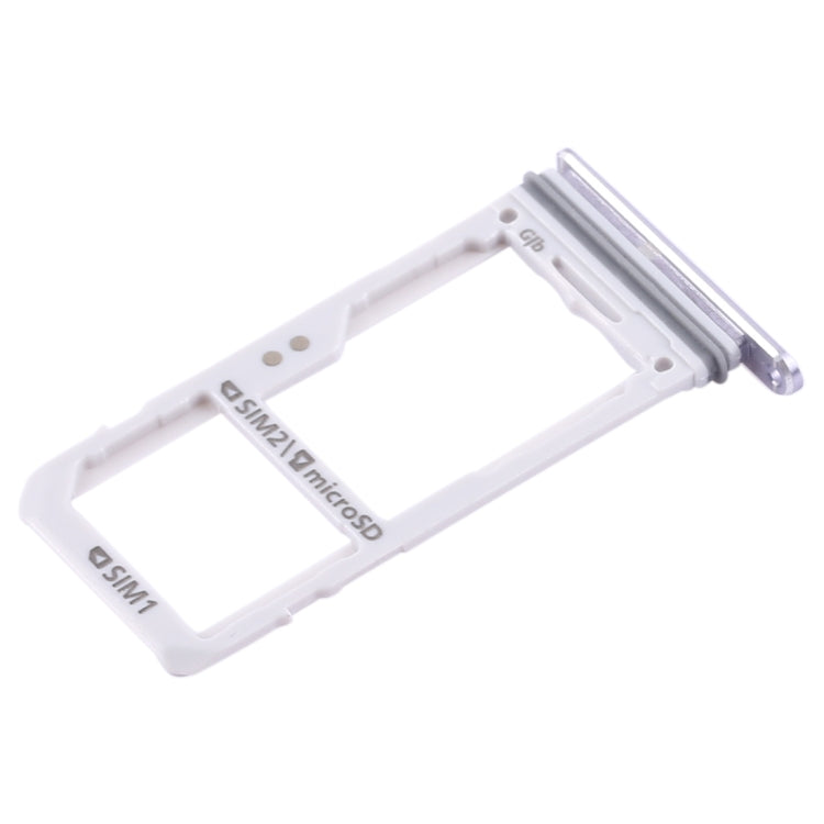 For Galaxy Note 8 2 SIM Card Tray / Micro SD Card Tray (Grey) - Card Tray by buy2fix | Online Shopping UK | buy2fix