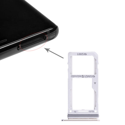 For Galaxy Note 8 2 SIM Card Tray / Micro SD Card Tray (Gold) - Card Tray by buy2fix | Online Shopping UK | buy2fix