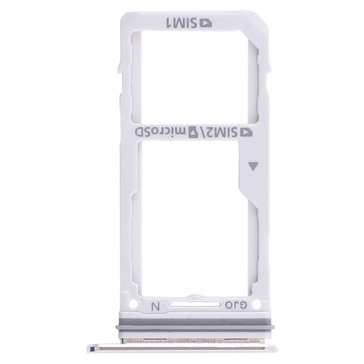 For Galaxy Note 8 2 SIM Card Tray / Micro SD Card Tray (Gold) - Card Tray by buy2fix | Online Shopping UK | buy2fix