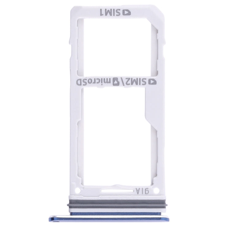 For Galaxy Note 8 2 SIM Card Tray / Micro SD Card Tray (Blue) - Card Tray by buy2fix | Online Shopping UK | buy2fix