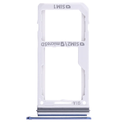 For Galaxy Note 8 2 SIM Card Tray / Micro SD Card Tray (Blue) - Card Tray by buy2fix | Online Shopping UK | buy2fix