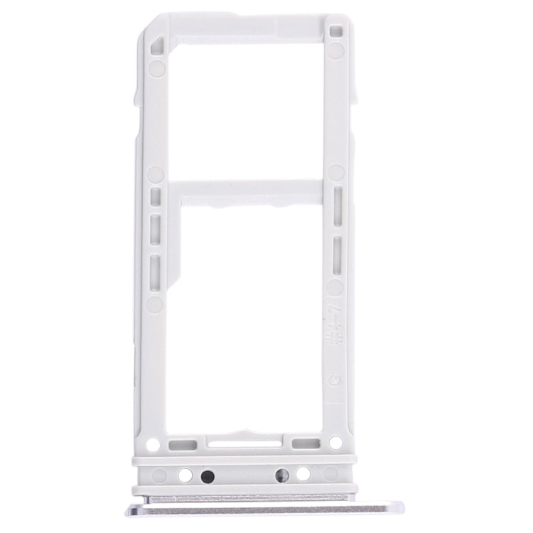 For Galaxy Note 8 2 SIM Card Tray / Micro SD Card Tray (Silver) - Card Tray by buy2fix | Online Shopping UK | buy2fix
