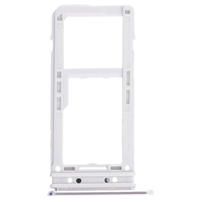 For Galaxy Note 8 2 SIM Card Tray / Micro SD Card Tray (Silver) - Card Tray by buy2fix | Online Shopping UK | buy2fix