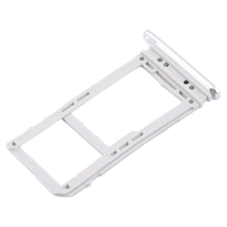 For Galaxy Note 8 2 SIM Card Tray / Micro SD Card Tray (Silver) - Card Tray by buy2fix | Online Shopping UK | buy2fix