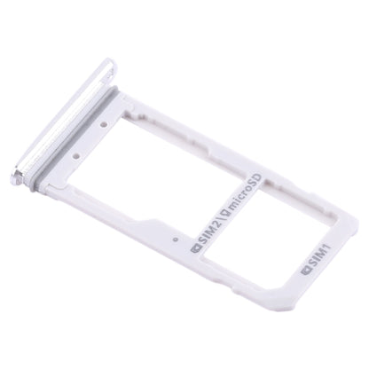 For Galaxy S7 2 SIM Card Tray / Micro SD Card Tray (White) - Card Tray by buy2fix | Online Shopping UK | buy2fix