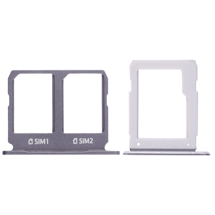 For Galaxy A9100 / A9 (2016) 2 SIM Card Tray + Micro SD Card Tray (Black) - Card Tray by buy2fix | Online Shopping UK | buy2fix