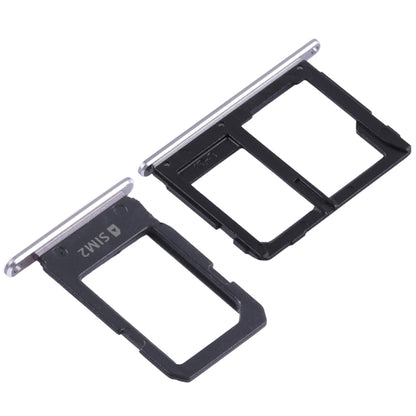 For Galaxy A5108 / A7108 2 SIM Card Tray + Micro SD Card Tray (Grey) - Card Tray by buy2fix | Online Shopping UK | buy2fix