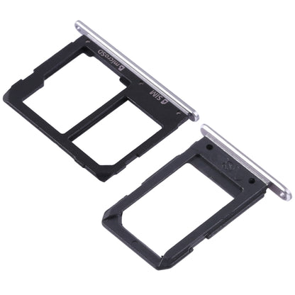 For Galaxy A5108 / A7108 2 SIM Card Tray + Micro SD Card Tray (Grey) - Card Tray by buy2fix | Online Shopping UK | buy2fix