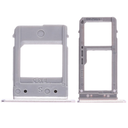 For Galaxy A520 / A720 2 SIM Card Tray + Micro SD Card Tray (Gold) - Card Tray by buy2fix | Online Shopping UK | buy2fix