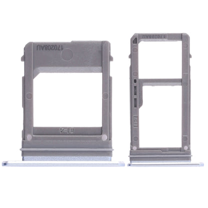 For Galaxy A520 / A720 2 SIM Card Tray + Micro SD Card Tray (Blue) - Card Tray by buy2fix | Online Shopping UK | buy2fix