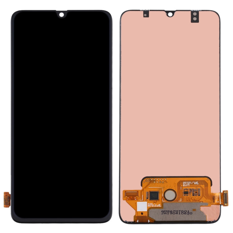 Super AMOLED LCD Screen for Samsung Galaxy A70s with Digitizer Full Assembly (Black) - LCD Screen by buy2fix | Online Shopping UK | buy2fix