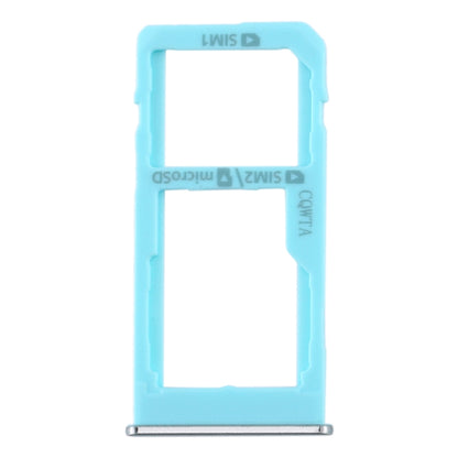 For Samsung Galaxy A60 SIM Card Tray + SIM Card Tray / Micro SD Card Tray (Baby Blue) - Card Tray by buy2fix | Online Shopping UK | buy2fix
