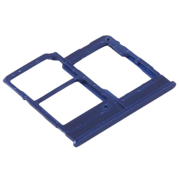 For Samsung Galaxy A20e SIM Card Tray + SIM Card Tray + Micro SD Card Tray (Blue) - Card Tray by buy2fix | Online Shopping UK | buy2fix