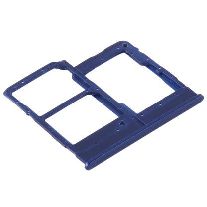 For Samsung Galaxy A20e SIM Card Tray + SIM Card Tray + Micro SD Card Tray (Blue) - Card Tray by buy2fix | Online Shopping UK | buy2fix