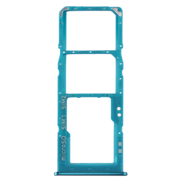For Samsung Galaxy A30s SIM Card Tray + SIM Card Tray + Micro SD Card Tray (Green) - Card Tray by buy2fix | Online Shopping UK | buy2fix