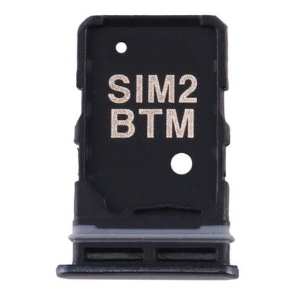 For Samsung Galaxy A80 SIM Card Tray + SIM Card Tray (Black) - Card Tray by buy2fix | Online Shopping UK | buy2fix