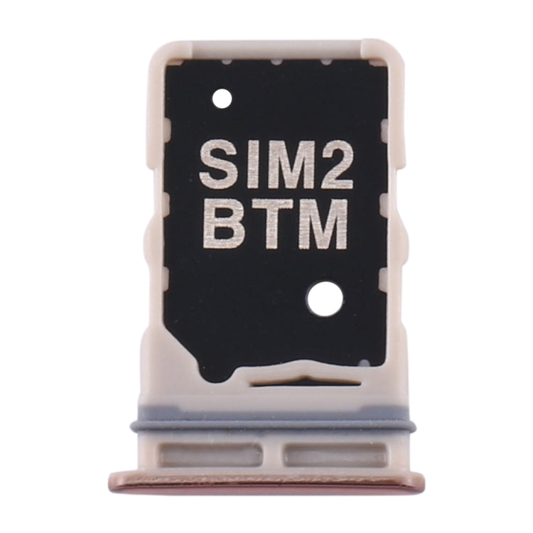 For Samsung Galaxy A80 SIM Card Tray + SIM Card Tray (Gold) - Card Tray by buy2fix | Online Shopping UK | buy2fix