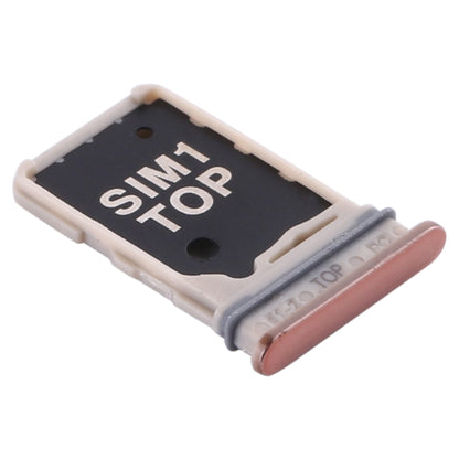 For Samsung Galaxy A80 SIM Card Tray + SIM Card Tray (Gold) - Card Tray by buy2fix | Online Shopping UK | buy2fix