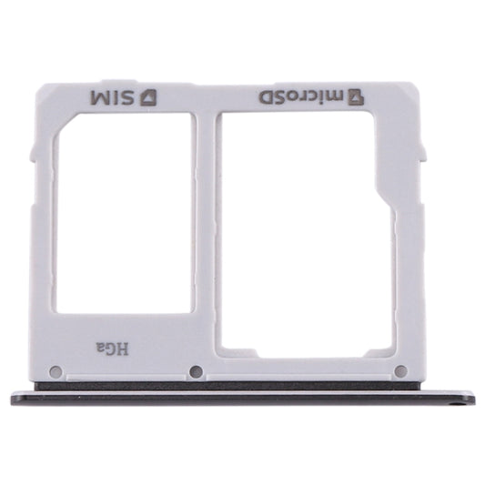For Samsung Galaxy Tab S5e SM-T725 SIM Card Tray + Micro SD Card Tray (Black) - Card Tray by buy2fix | Online Shopping UK | buy2fix