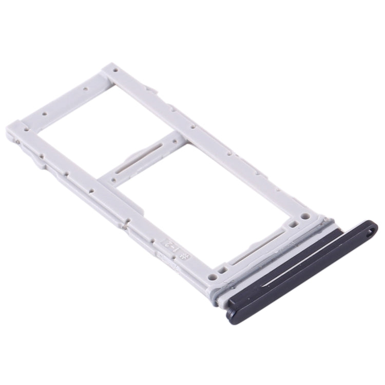 For Samsung Galaxy Note10+ SIM Card Tray + SIM Card Tray / Micro SD Card Tray (Black) - Card Tray by buy2fix | Online Shopping UK | buy2fix