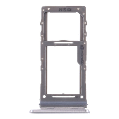 For Samsung Galaxy Note10+ SIM Card Tray / Micro SD Card Tray (Grey) - Card Tray by buy2fix | Online Shopping UK | buy2fix