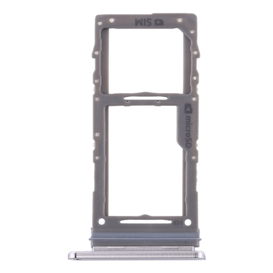 For Samsung Galaxy Note10+ SIM Card Tray / Micro SD Card Tray (Grey) - Card Tray by buy2fix | Online Shopping UK | buy2fix