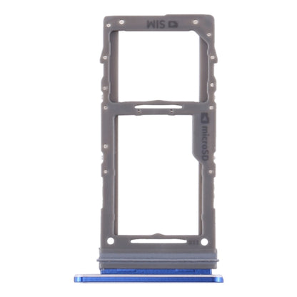 For Samsung Galaxy Note10+ SIM Card Tray / Micro SD Card Tray (Blue) - Card Tray by buy2fix | Online Shopping UK | buy2fix