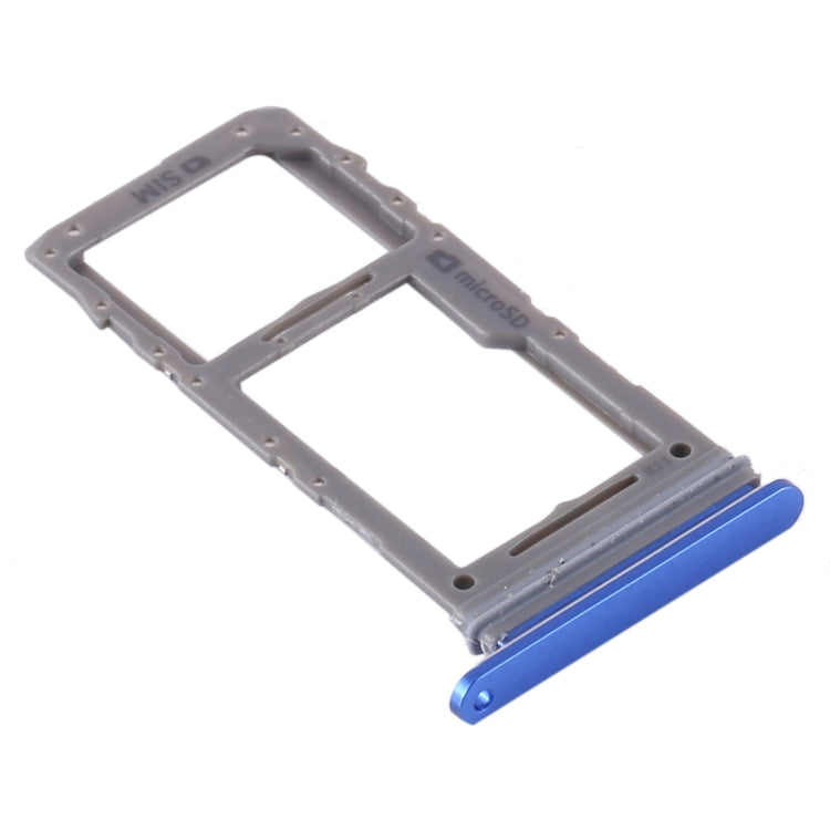 For Samsung Galaxy Note10+ SIM Card Tray / Micro SD Card Tray (Blue) - Card Tray by buy2fix | Online Shopping UK | buy2fix